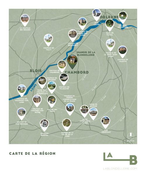 carte de la région