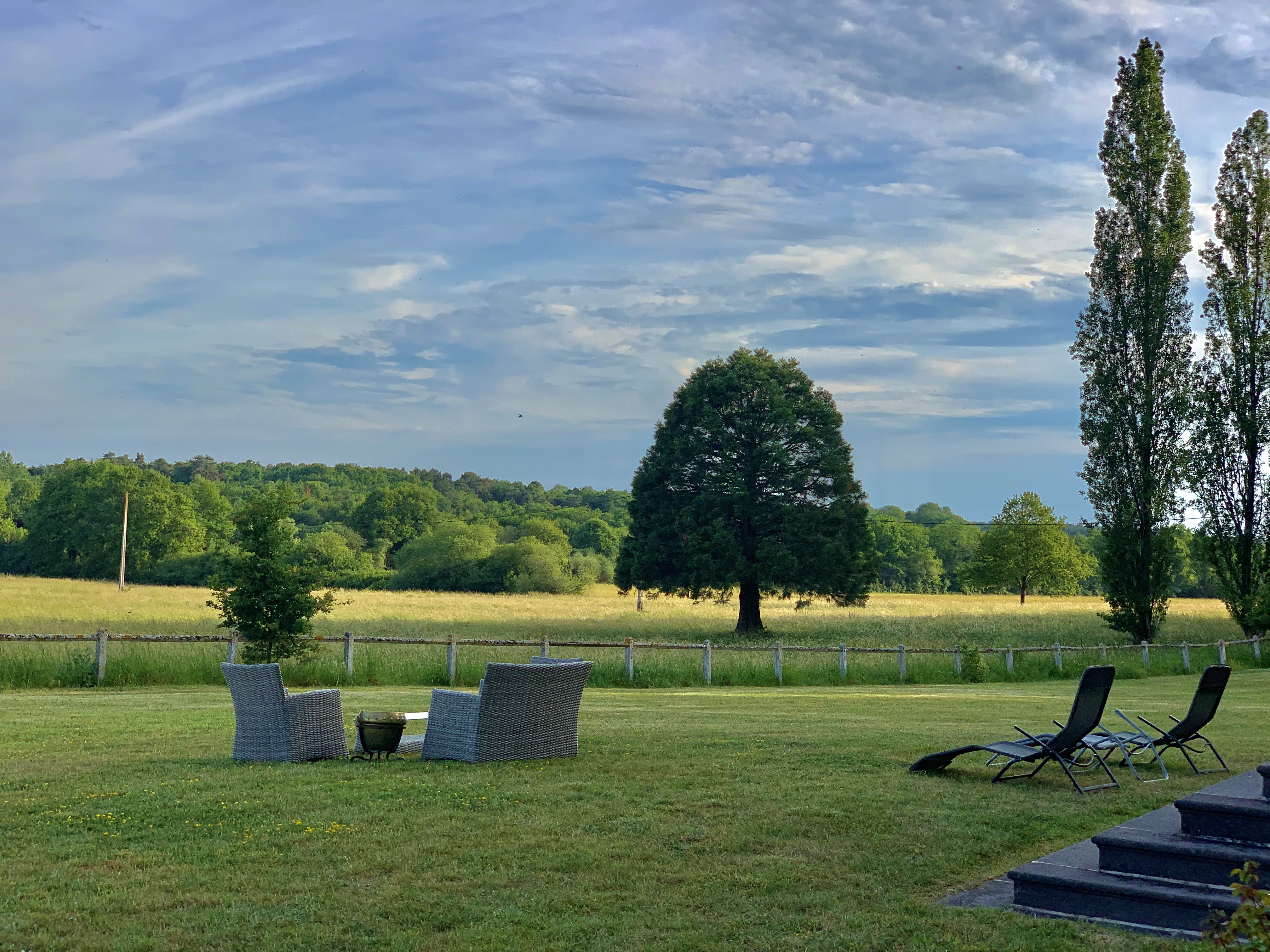 paysage manoir de la Blondellerie